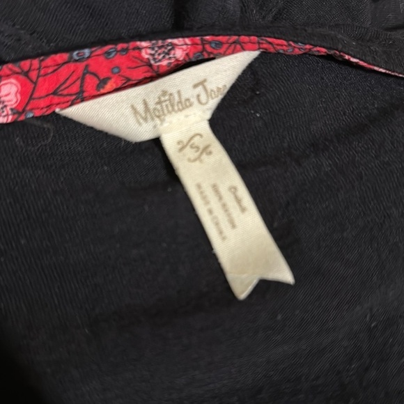 Matilda Jane Womens Black Night Owl Maxi Dress Size Small Modest Flowy Comfy - Picture 8 of 8